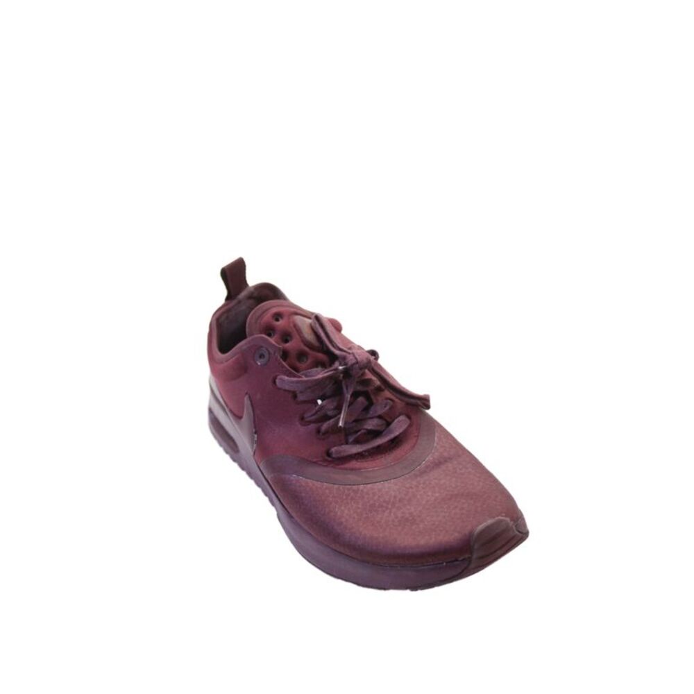 Nike Womens Air Max Thea Ultra Leather Sneakers Shoes Red Size 8.5